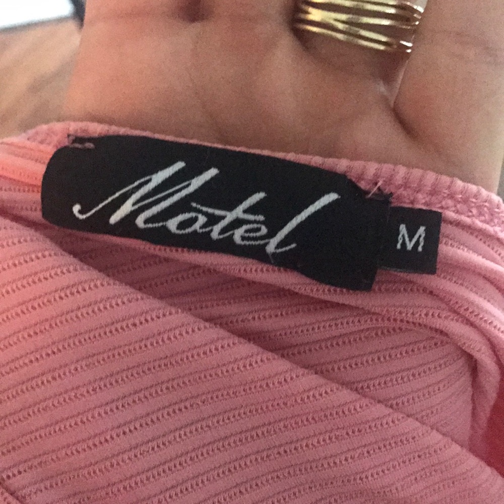 🆕 Motel Rocks Ribbed bodysuit 💕 - Picture 6 of 7